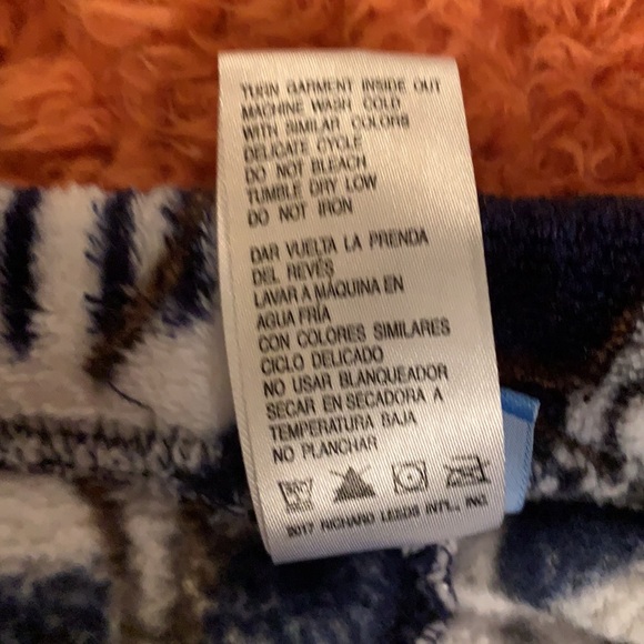 DISNEY Olaf Snowman Small PJ Bottoms Jammie Pants with ribbon tie at waist - Picture 15 of 15